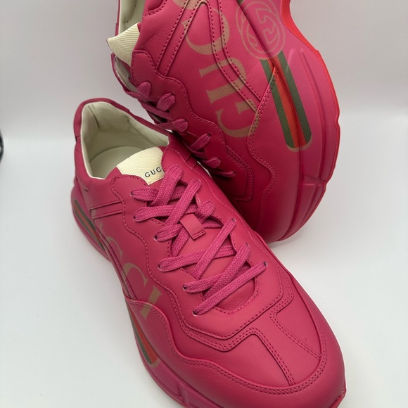 Gucci  Athletic  Men’s Sneakers Size 8.5 - Picture 8 of 10